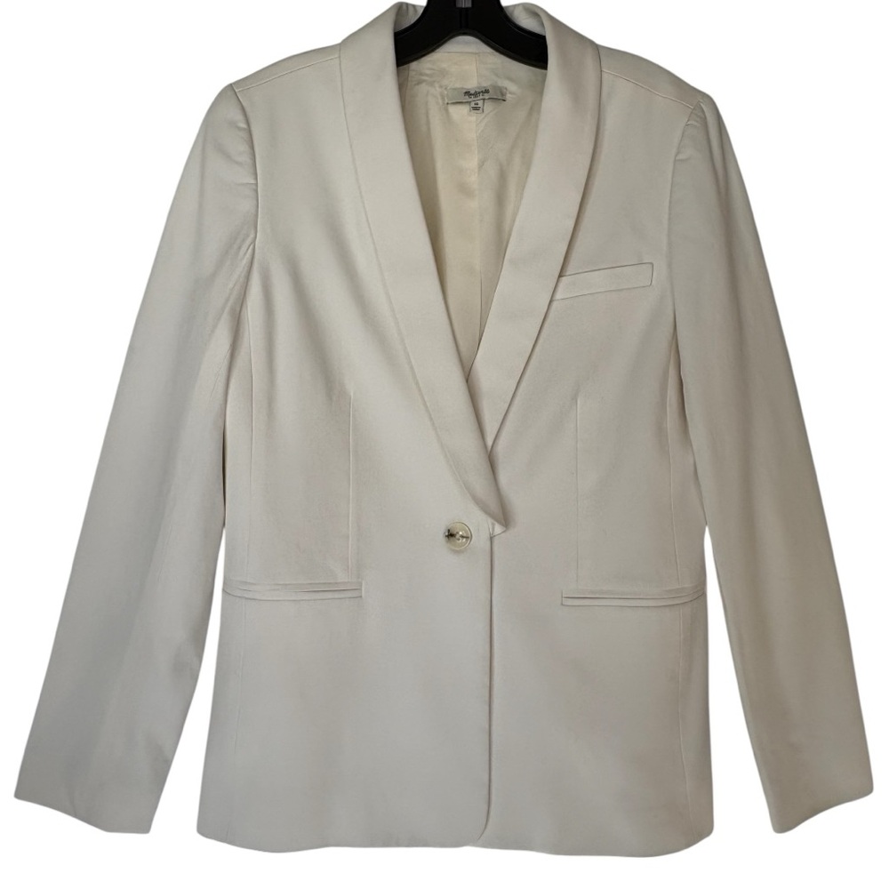 Madewell Single-Button Shawl Collar Blazer